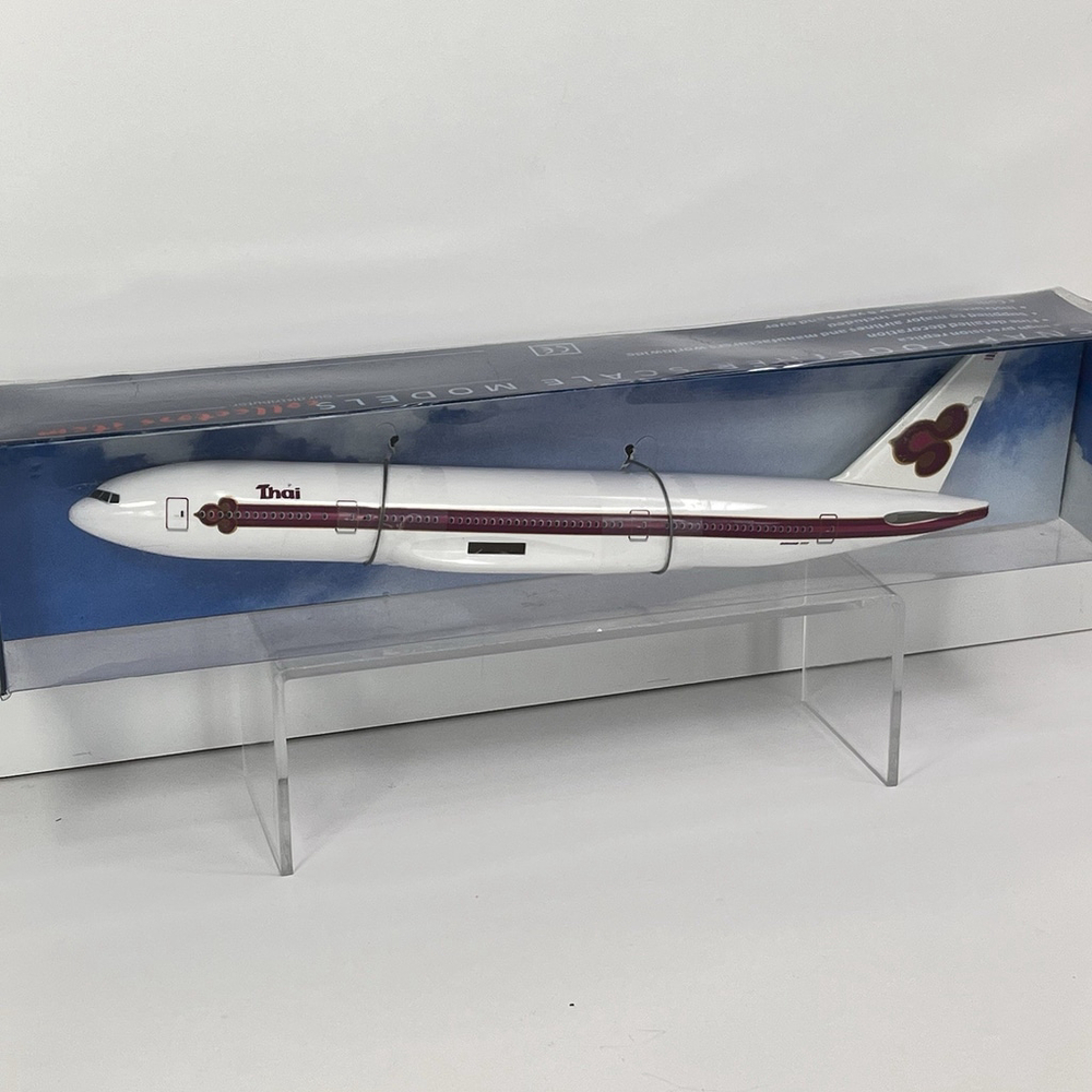 Thai Airways Boeing 777 Snap Together Scale Model Plane PPC * Read NL
